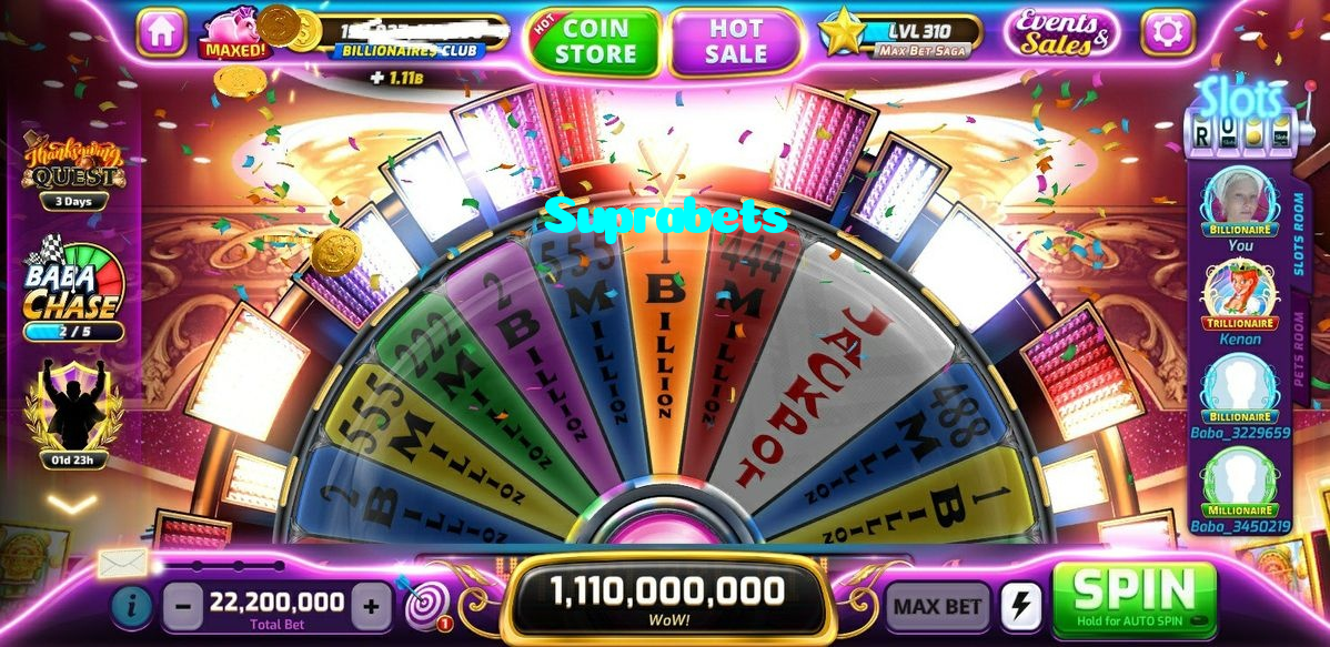 Suprabets casino presented on mobile device in Pakistan with slots and live games